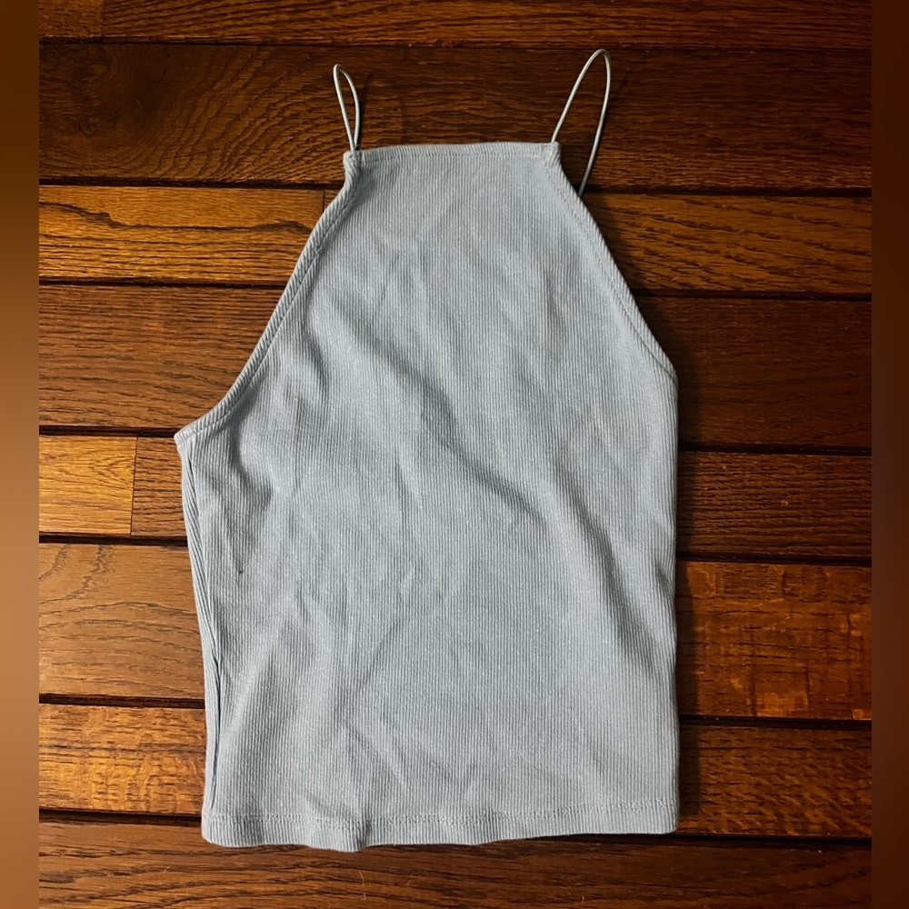 Women’s Zara Blue Crop Top size small
